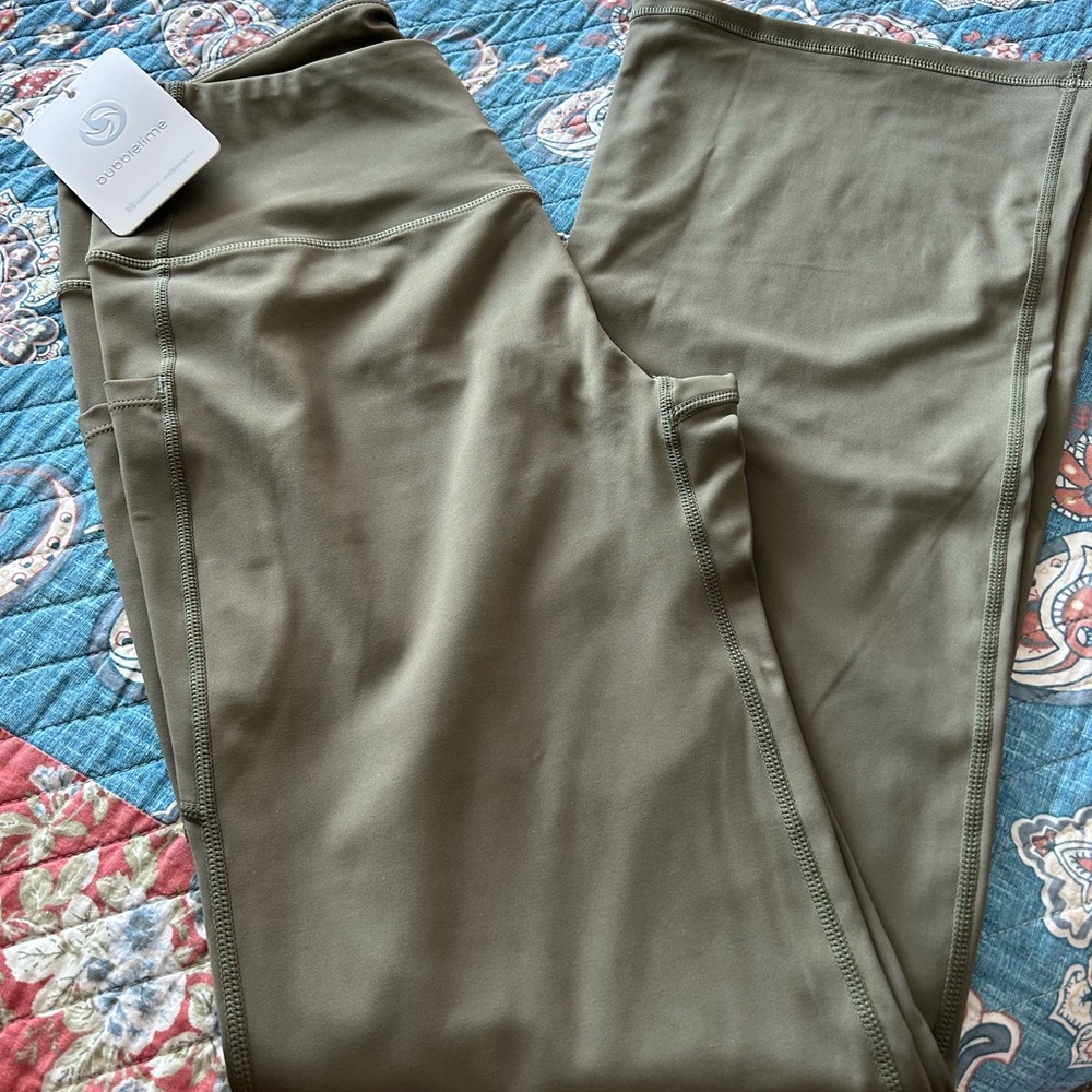 Women's Olive Joggers
